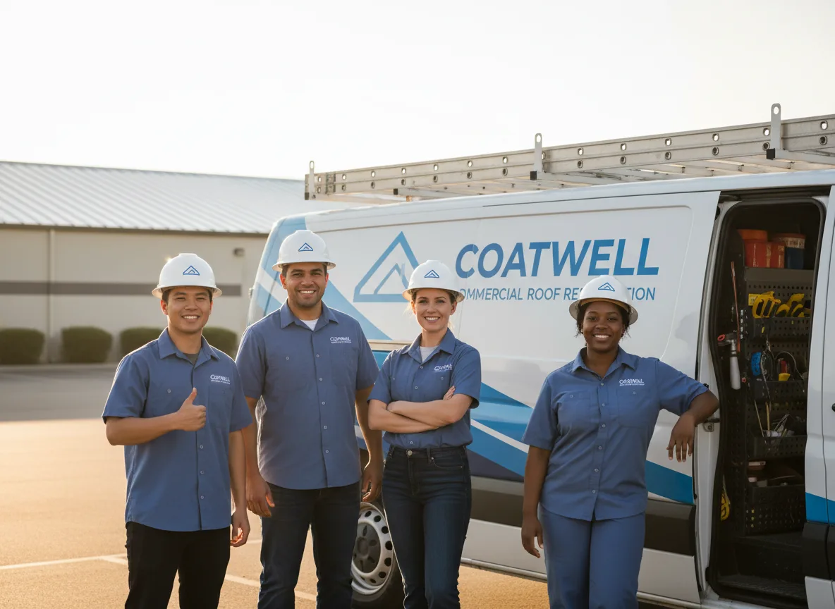 Commercial roof coating company in Boyd, MN